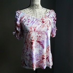 Like new floral J Lo blouse